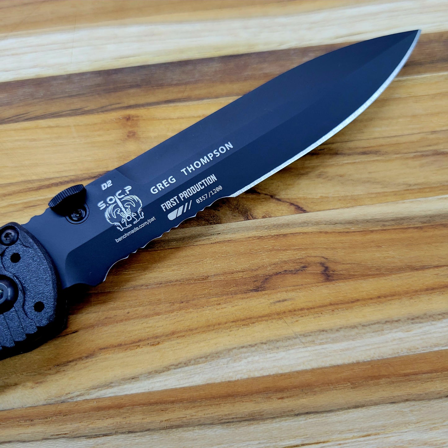 Benchmade *FIRST PRODUCTION* SOCP 4.5" P/S Folding Knife