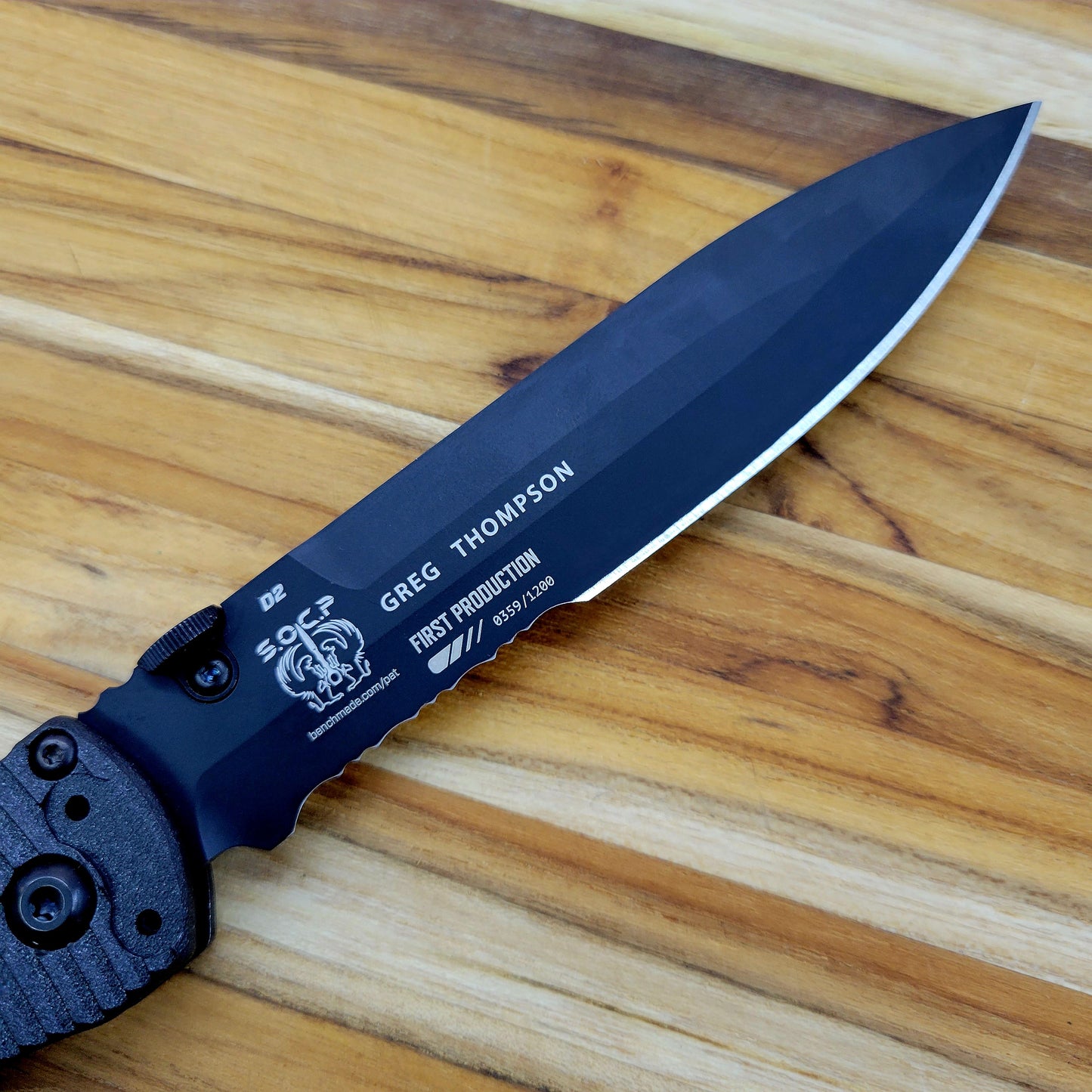 Benchmade *FIRST PRODUCTION* SOCP 4.5" P/S Folding Knife