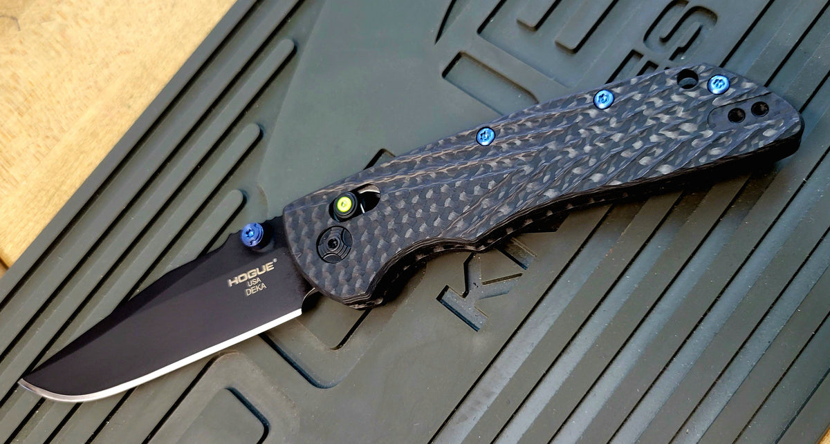 Hogue 24299-LIM Limited Edition Carbon Fiber Deka | Perfect Edge ...