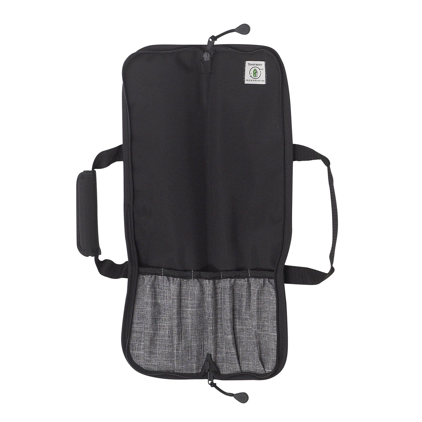Messermeister Preservation 5 Pocket Black Knife Roll