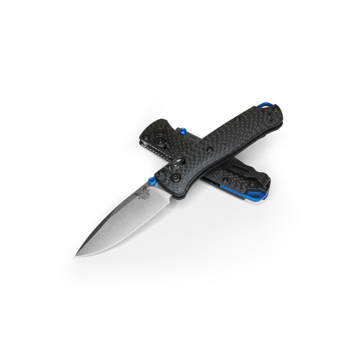 Benchmade Mini Bugout 2.85" Folding Knife w/ Carbon Fiber Handle