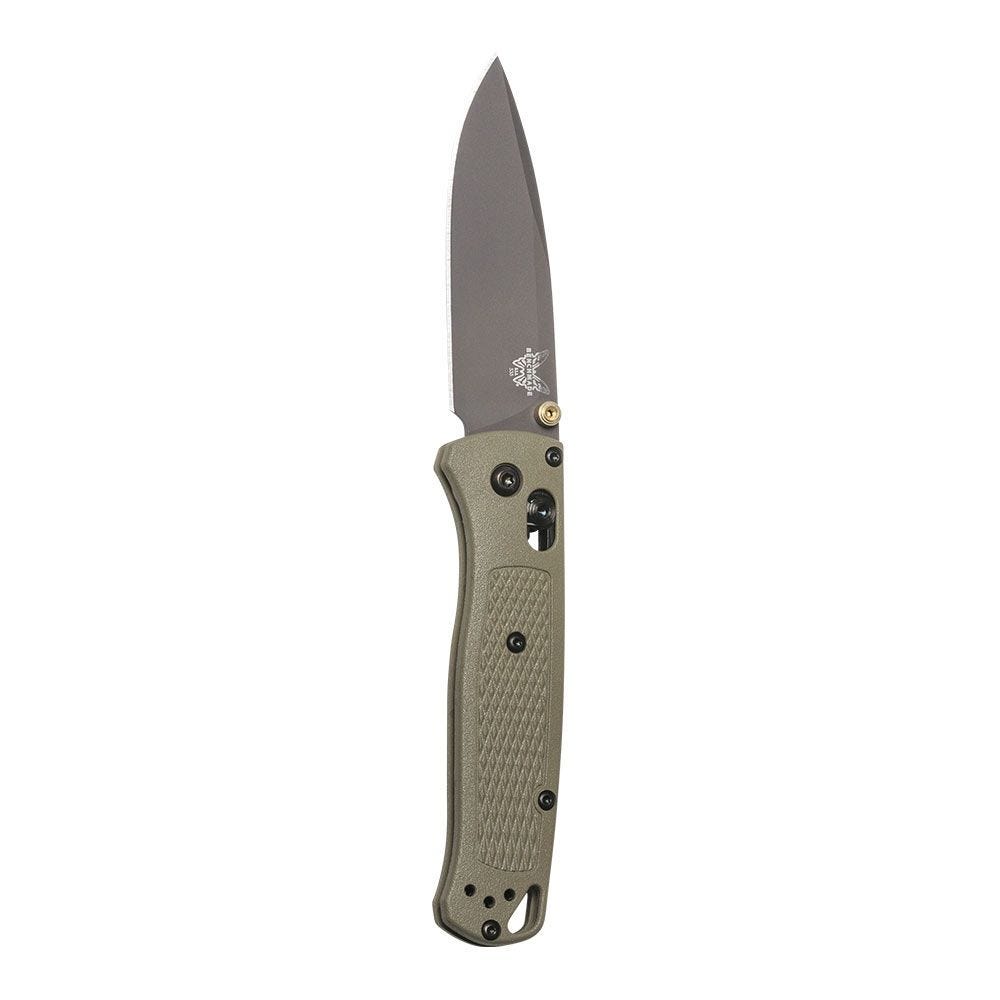 Benchmade Bugout 3.25" Folding Knife w/ Ranger Green Grivory