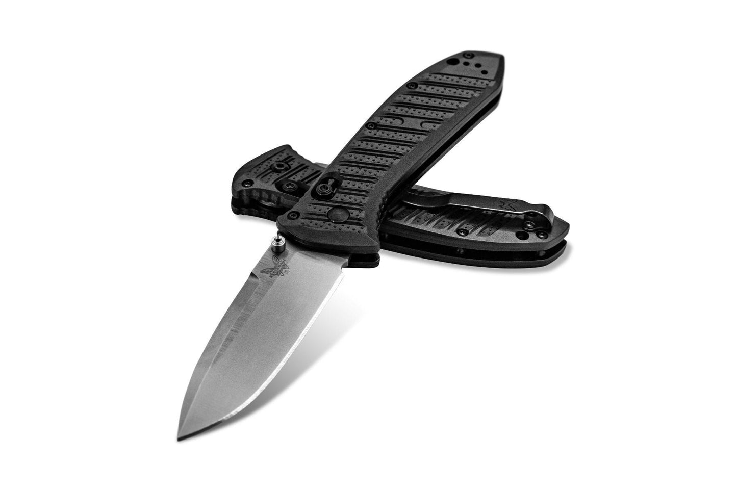 Benchmade Presidio II 3.75" Folding Knife w/ Black CF-Elite Handle