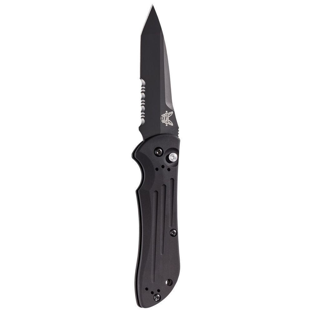 Benchmade Stryker 3.5" Auto w/ Black Aluminum Handle