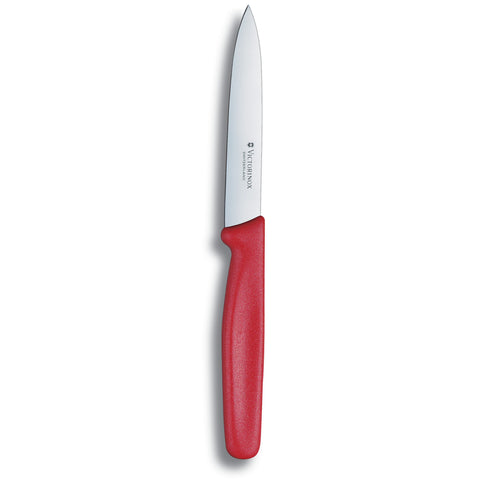 *DISCONTINUED* Victorinox Swiss Classic 4" Paring Knife w/ Large Red Handle