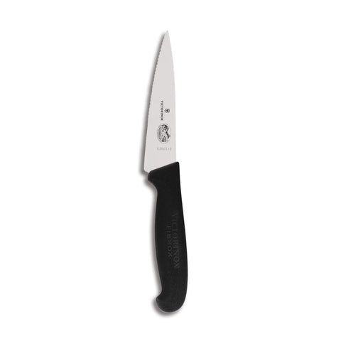 Victorinox Fibrox Pro 5” Serrated "Mini" Chef's Knife
