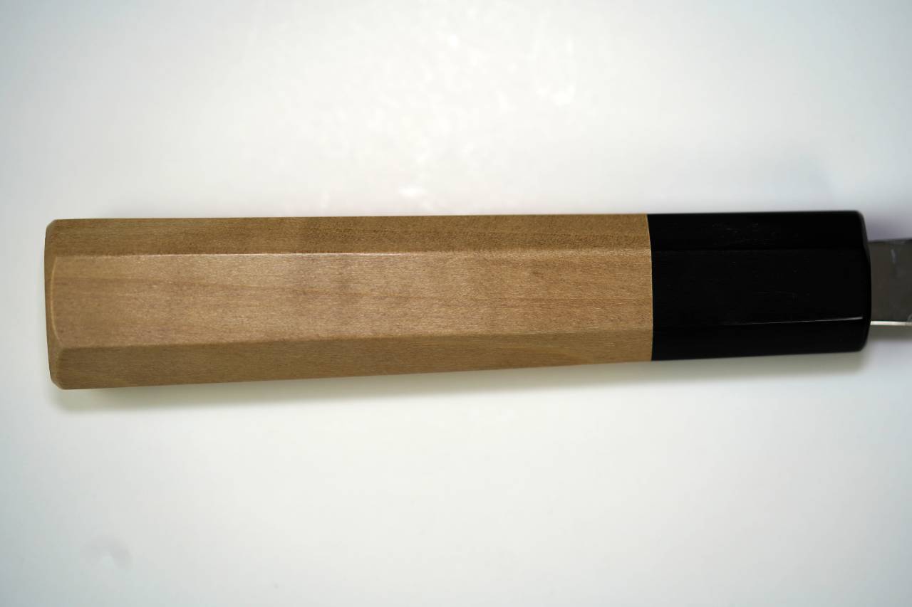 Kikuichi 67 Layer Mirror Damascus Tsuchime 165mm (6.5") Nakiri
