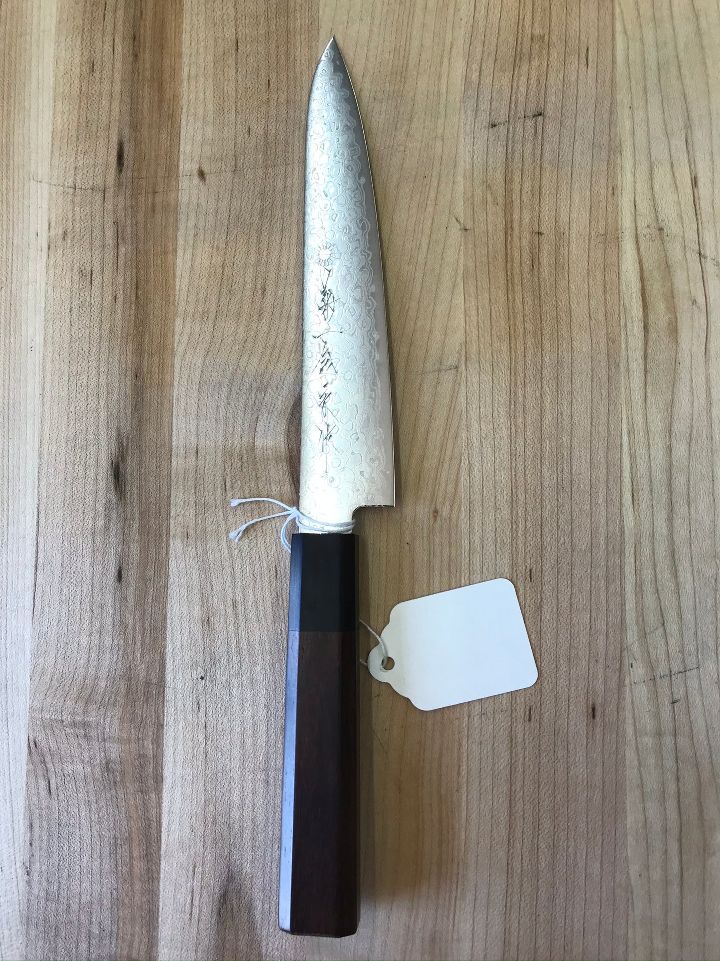 Kikuichi Nickel Warikomi Damascus 150mm (6") Petty