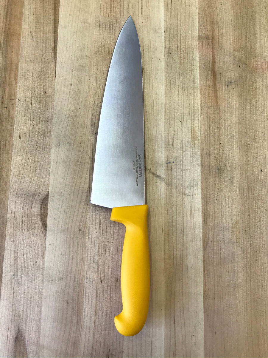 PEC San Mateo 10 Chef's Knife (Yellow Handle) – PERFECT EDGE CUTLERY