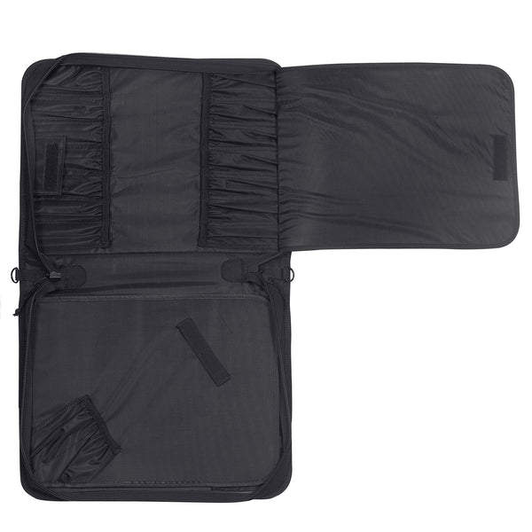 Messermeister 23 Pocket Black Nylon Portfolio Bag
