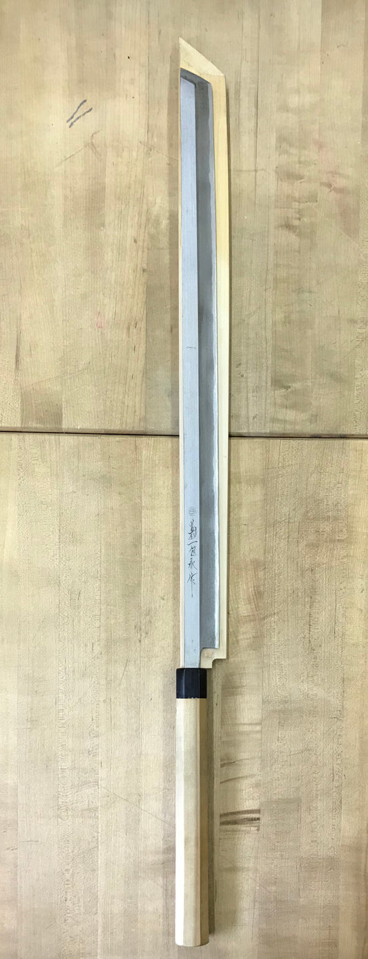 Kikuichi Tatsutogi 540mm (21.25") Magurokiri w/ Saya