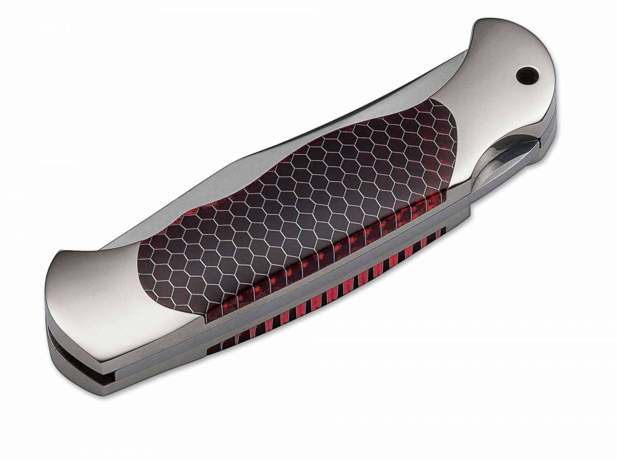 Boker 112502 Red Scout Honeycomb *Discontinued*