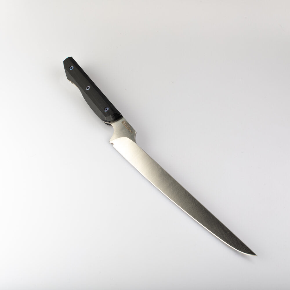 Meglio Knives 8 Satin 20CV Offset Fillet Knife