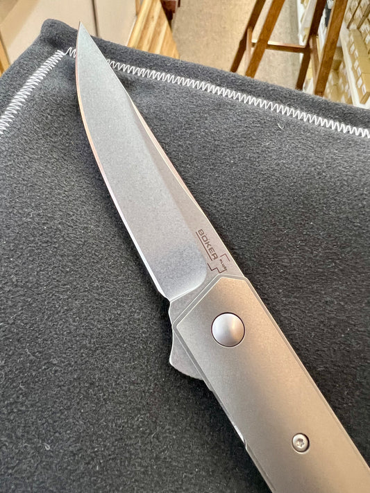 Boker Plus 01BO296 Burnley Kwaiken Titanium Flipper *DISCONTINUED*