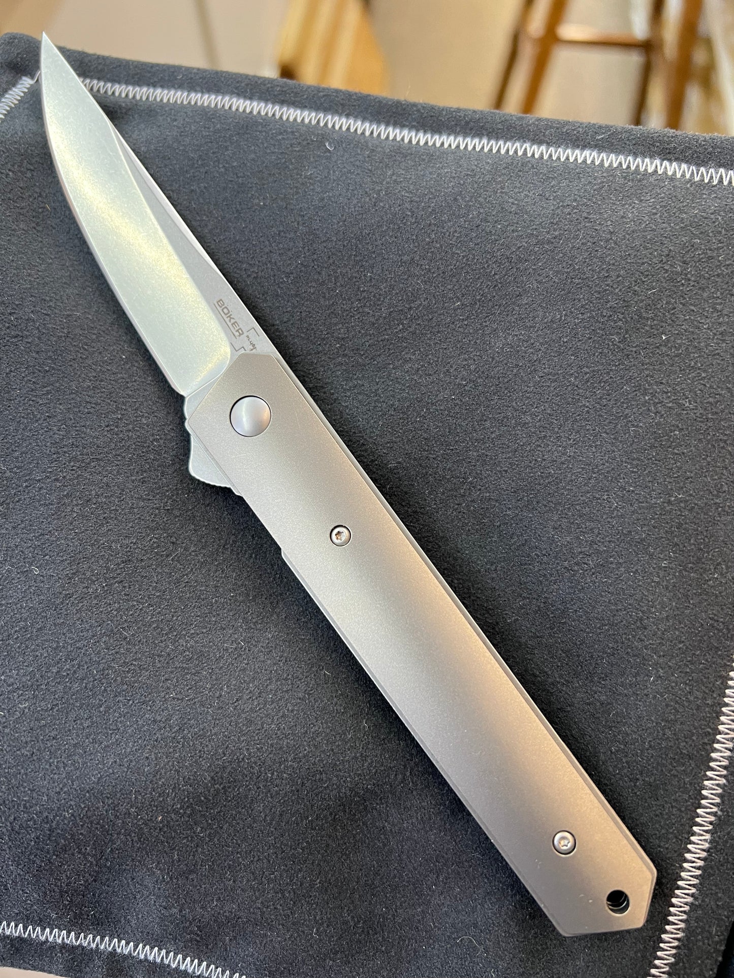 Boker Plus 01BO296 Burnley Kwaiken Titanium Flipper *DISCONTINUED*