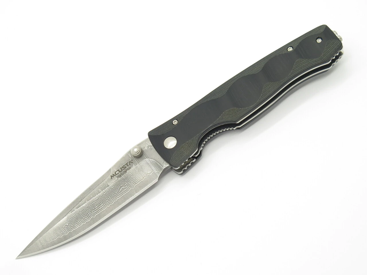 Mcusta MC-0121D Tactility Elite Black Micarta Folder