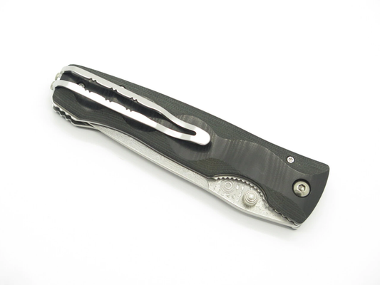 Mcusta MC-0121D Tactility Elite Black Micarta Folder