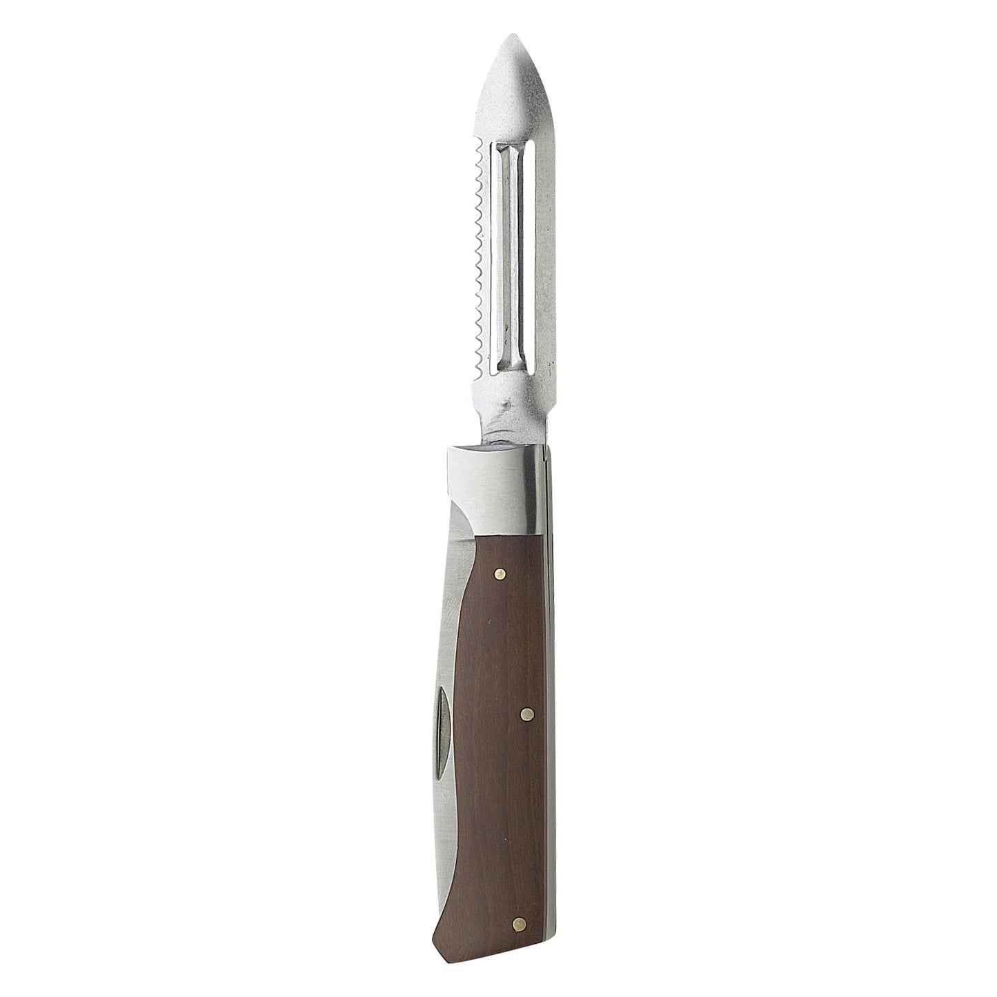 Messermeister Adventure Chef Peeler and Parer w/ Maple Handle