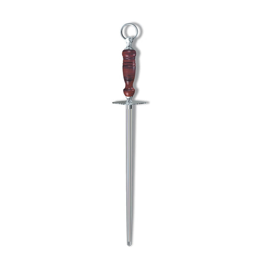 Victorinox 14" Regular Cut Round Honing Steel w/ Rosewood Handle