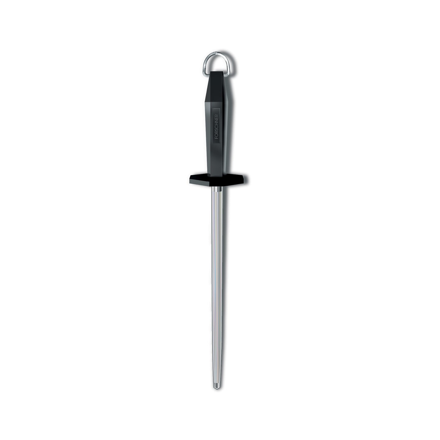 Victorinox 10" Fine Cut Round Honing Steel w/ Black Handle