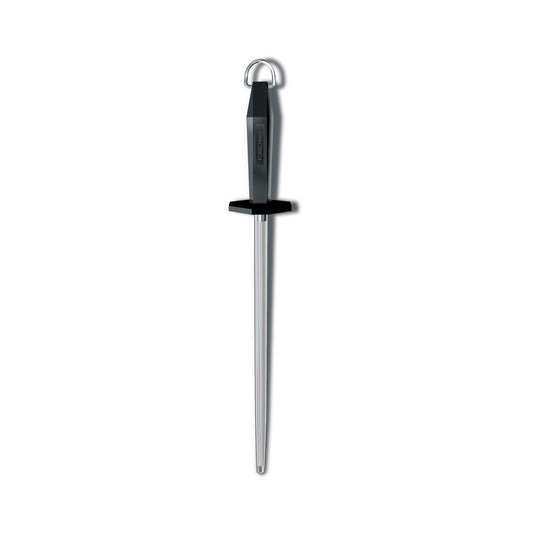 Victorinox 12" Regular Cut Round Honing Steel w/ Black Handle