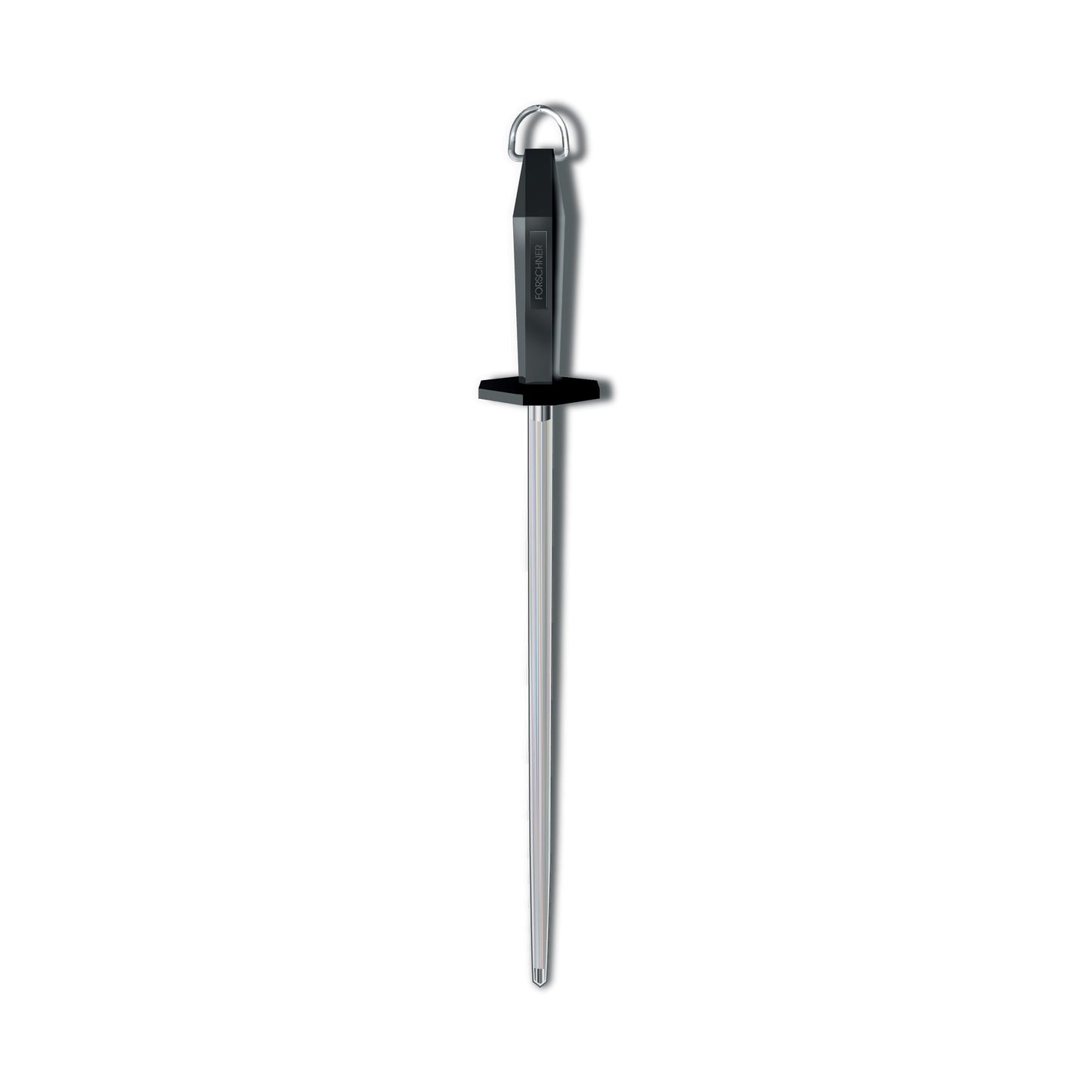 Victorinox 14" Regular Cut Round Honing Steel w/ Black Handle