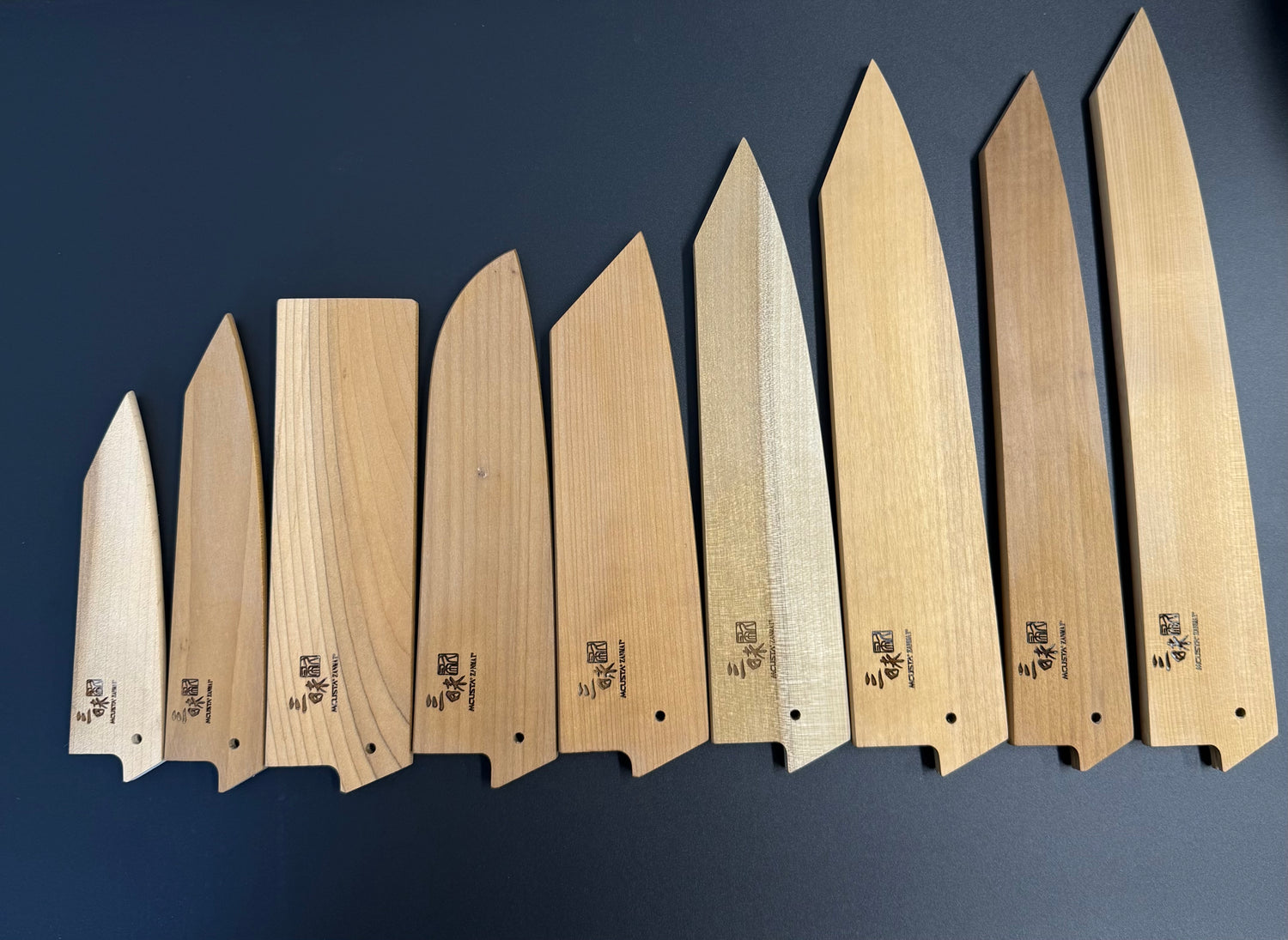 Mcusta Zanmai Saya Collection | Beyond Blue Natural Wood