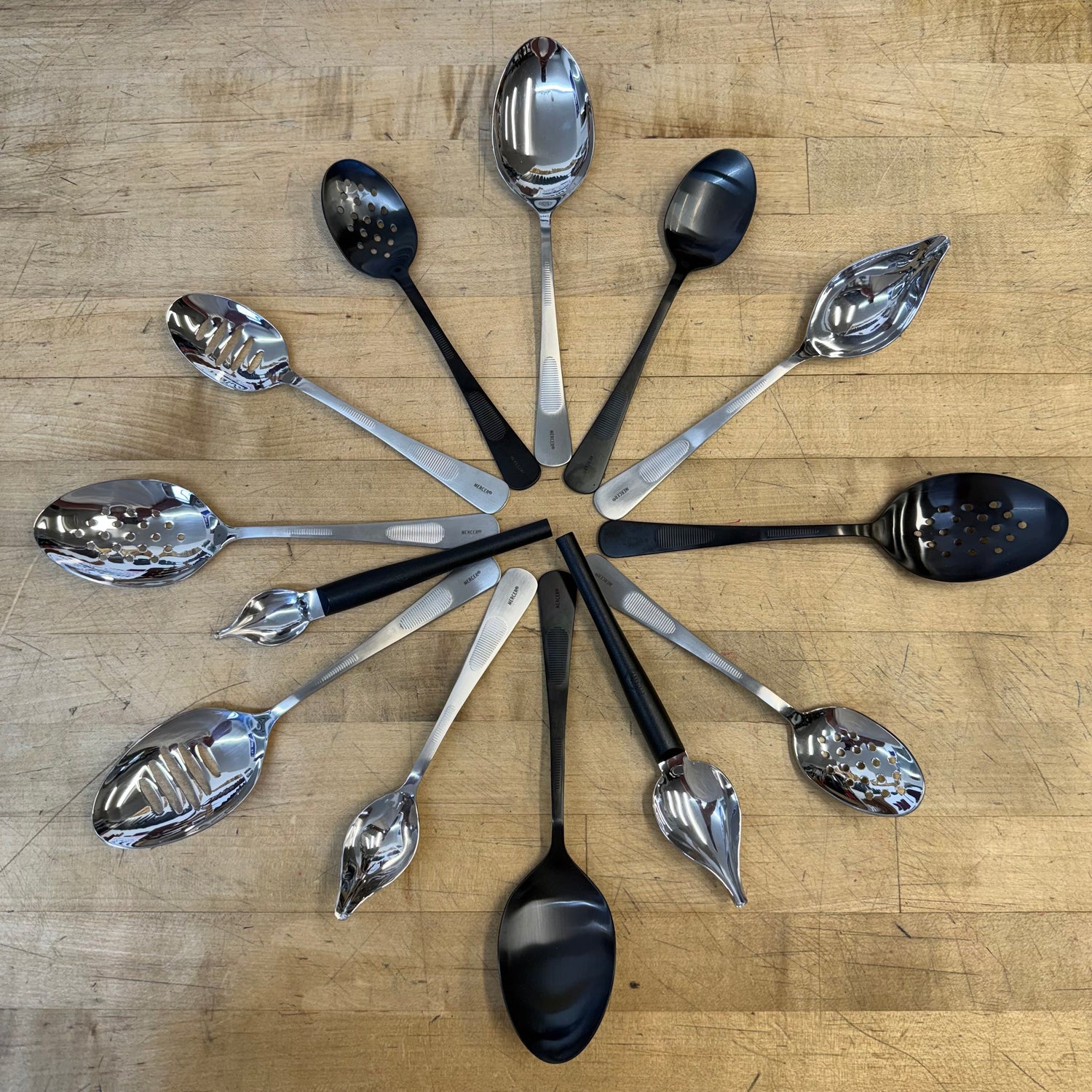Plating Spoons Collection