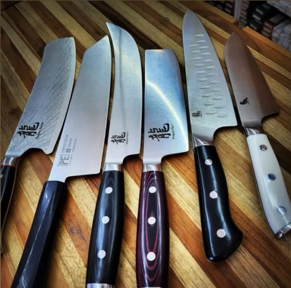 PEC Dragon & Shiro Hane Series | BD1N Knives