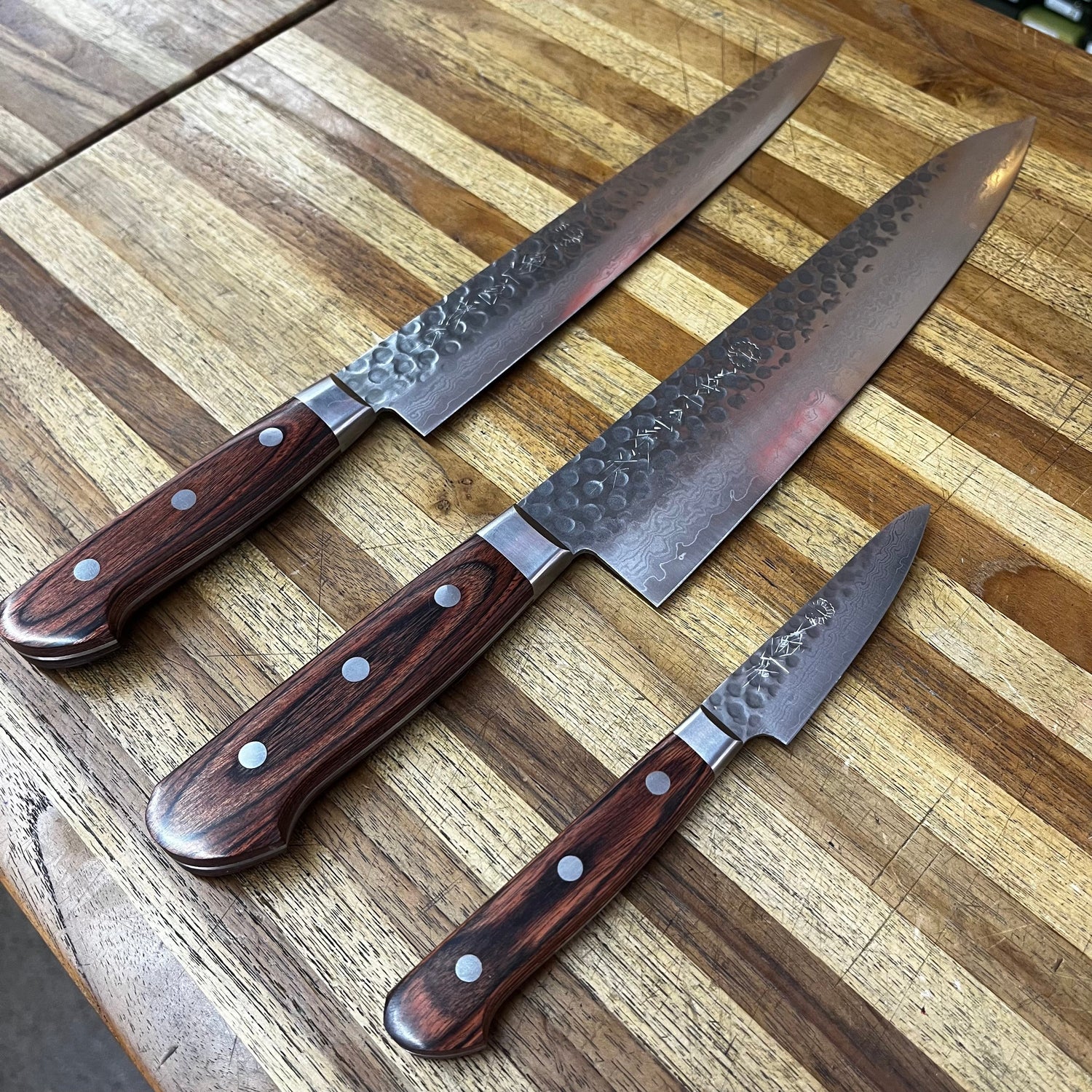 Kikuichi's WDT Series - Warikomi Damascus Tsuchime