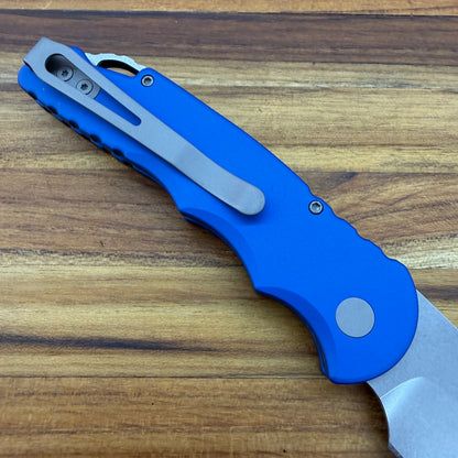 Pro-Tech TR-5 3.25" Auto w/ Blue Handle
