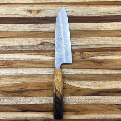 Kikuichi Ginsan Nashiji 165mm (6.5") Santoku