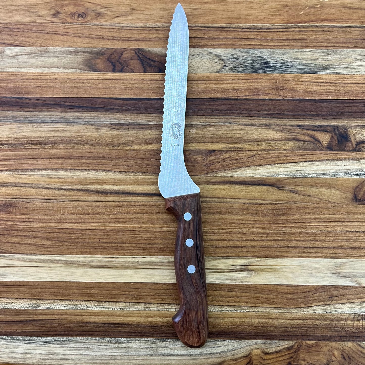Victorinox Rosewood 7.5" Offset Bread Knife