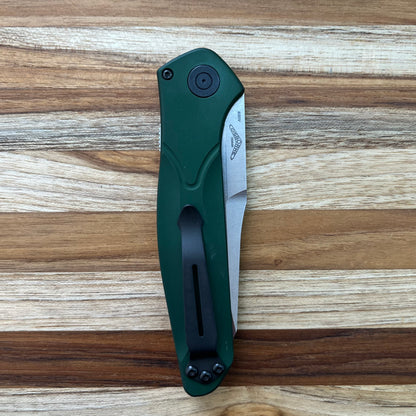 Benchmade Osborne 3.5" Auto w/ Green Aluminum Handle
