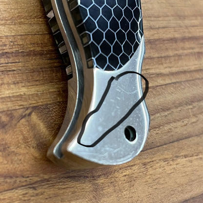 *DISCONTINUED* Boker Scout 3.25" Folding Knife Black Honeycomb