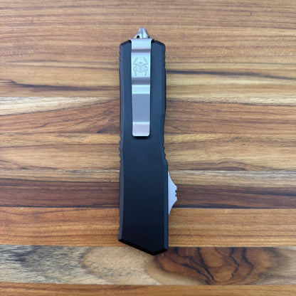 Microtech Scarab II Gen III Executive D/E-S 4" OTF w/ Black Aluminum Handle