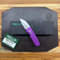 Pro-Tech Runt 5 2" Auto w/ Wharncliffe Blade & Purple Aluminum Handle
