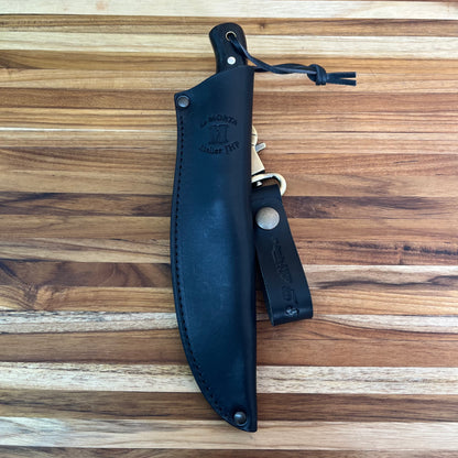 Le Morta Trapper 3.5" Fixed Blade w/ Leather Case