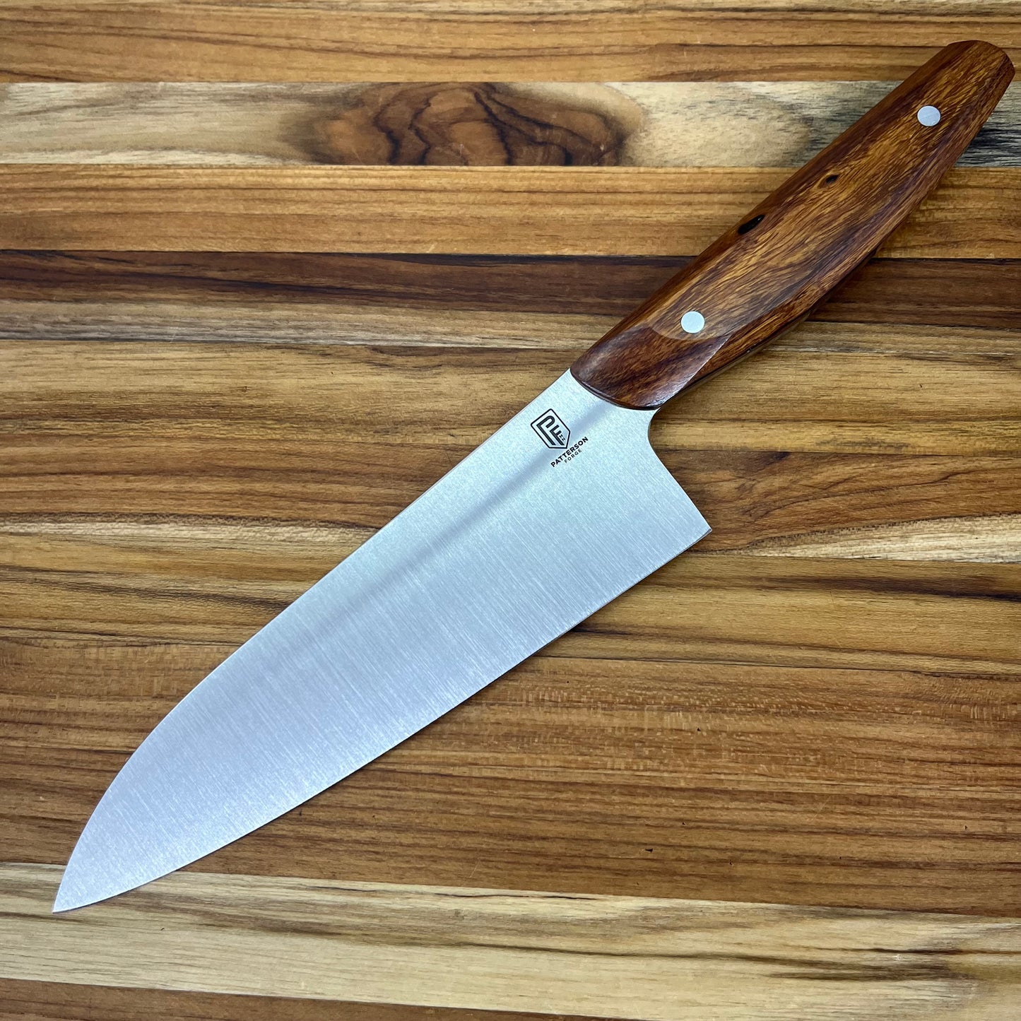 Patterson Forge Semi-Custom 165mm (6.5") Santoku w/ Ironwood Handle