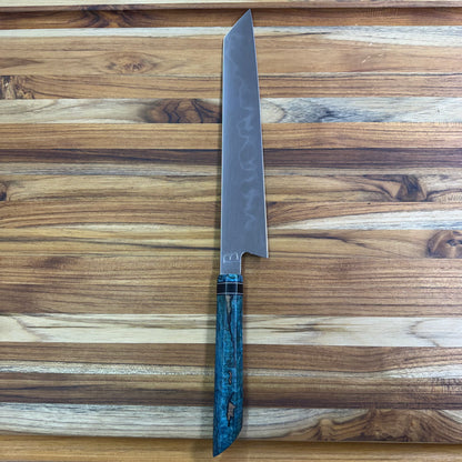 Baldwin Blades Blade Show (240mm) 9.50" Sujihiki w/ Blue Maple Handle