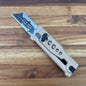 Reate Exo-U Gravity 2.5" Utility Knife w/ Tan Speedhole Handle