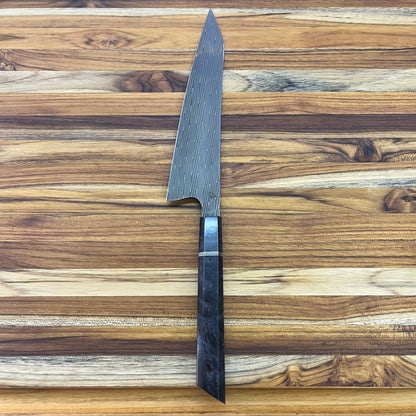 Alfredo Faccipieri 215mm (8.5") Gyuto w/ Vegas Forge Damascus & Black Buckeye Burl Handle