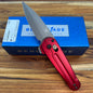 Benchmade Lowden 2.75" Flipping Knife w/ Phoenix Red Aluminum  handle
