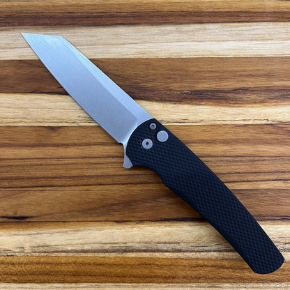 Pro-Tech Malibu 3.25" Flipper w/ Textured Black Handle