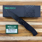 Pro-Tech TR-2 Operator Edition 3" All Black Auto w/ DLC Magnacut & Textured Corners