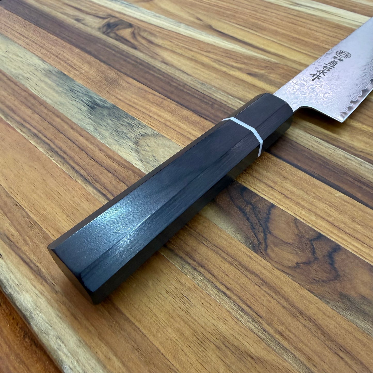 Kikuichi ZA69 Layer Damascus 240mm (9.5") Sujihiki