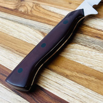 Baldwin Blades 8.25" Fillet Knife in AEB-L and Red G10