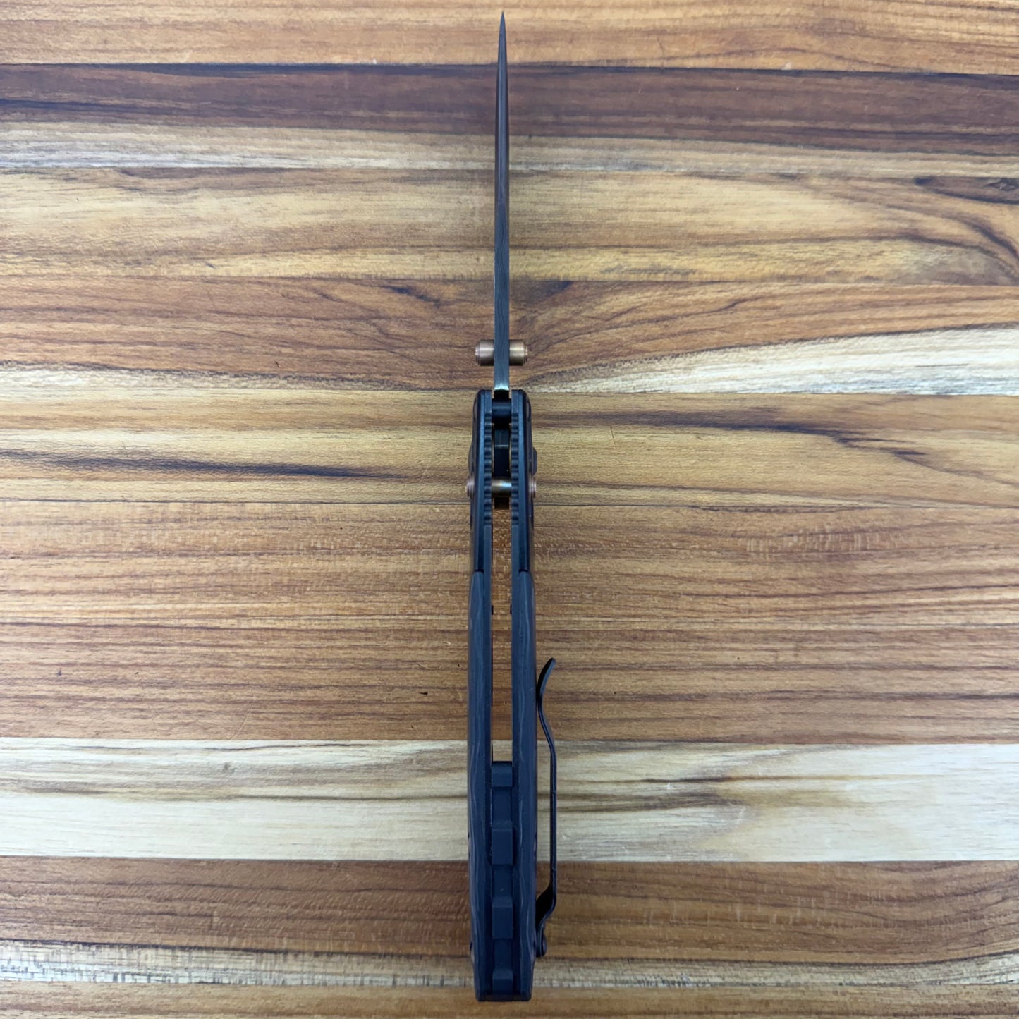 Benchmade Limited Edition Mini Crooked River 3.5" Folding Knife w/ Textured Aluminum & Carbon Fiber Handle