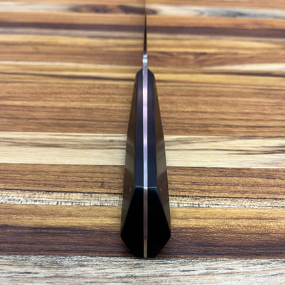 Enceladus 200mm (7.75") Gyuto w/ Black G10 Handle