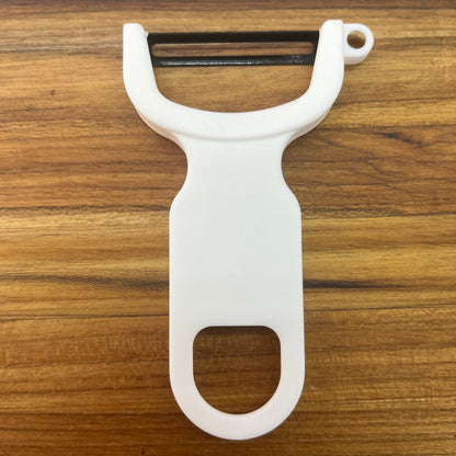 Mercer Tools White Y Peeler w/ Carbon Steel Blade